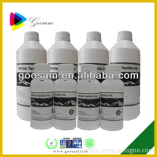 Hot Selling !!! Top Quality Water Based Pigment White Inkjet Printer Ink